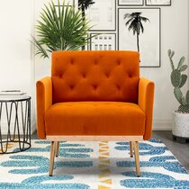 Wayfair orange 2024 chair